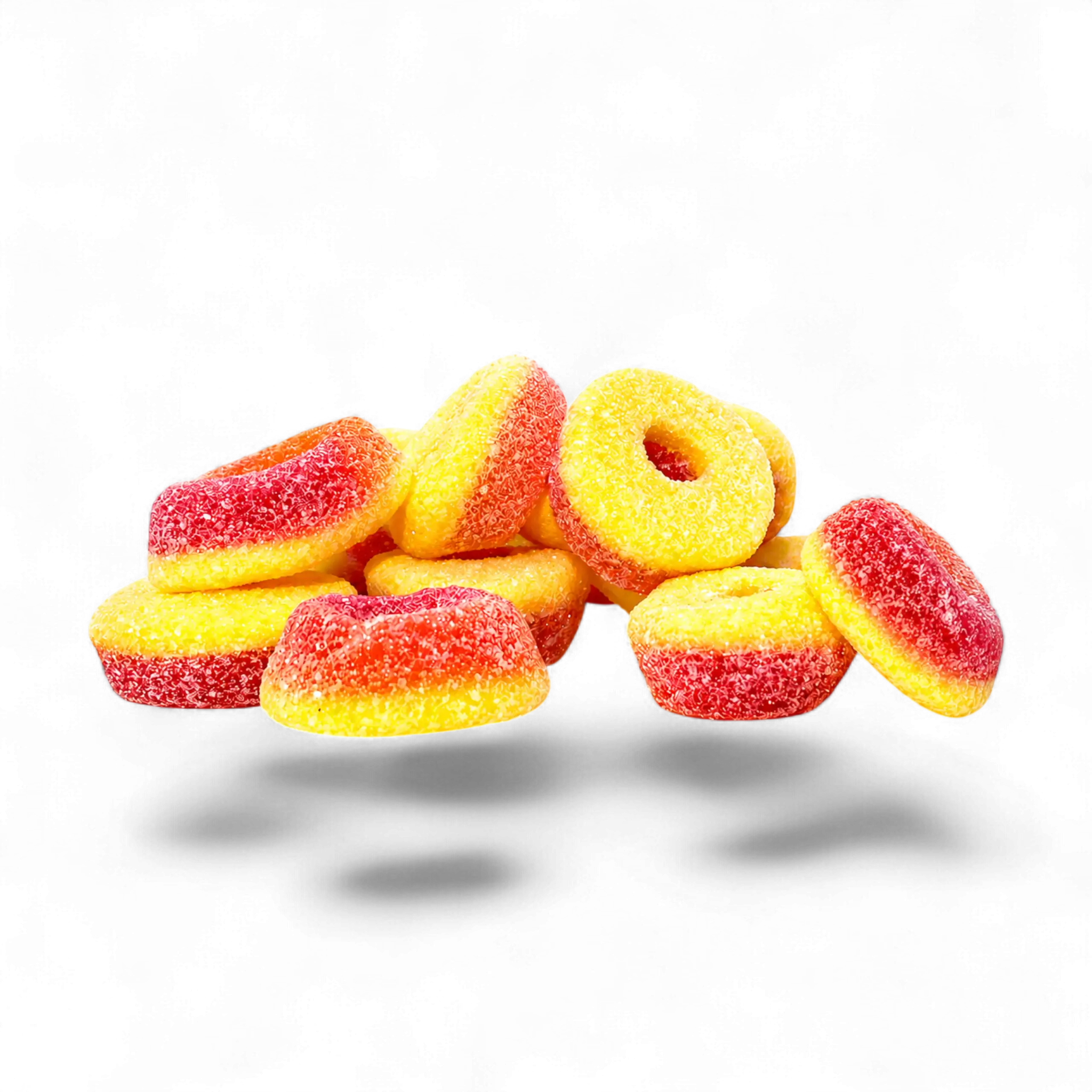 Gominolas THC 25MG/CBD 25MG sabor mimosa-melocotón