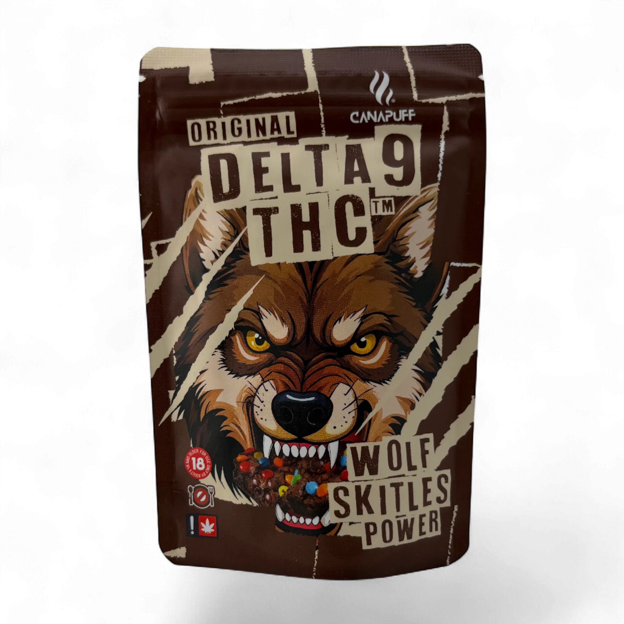 Cobertura de Brownie con Skittles 150mg de THC