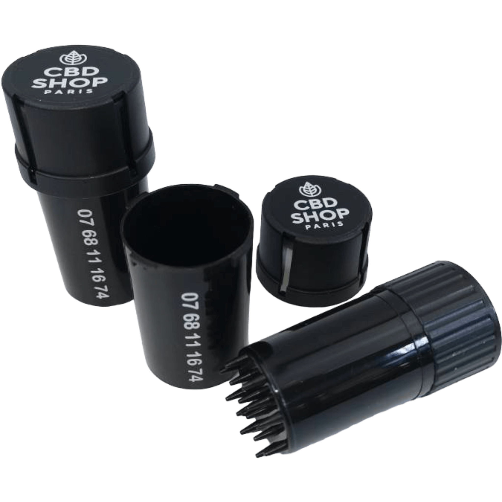 Grinder Plastico Negro