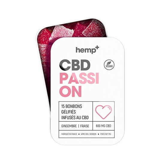 Gommes CBD Passion HEMP+