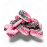 Gominolas THC 25MG/CBD 25MG sabor manzana y Sour Diesel.