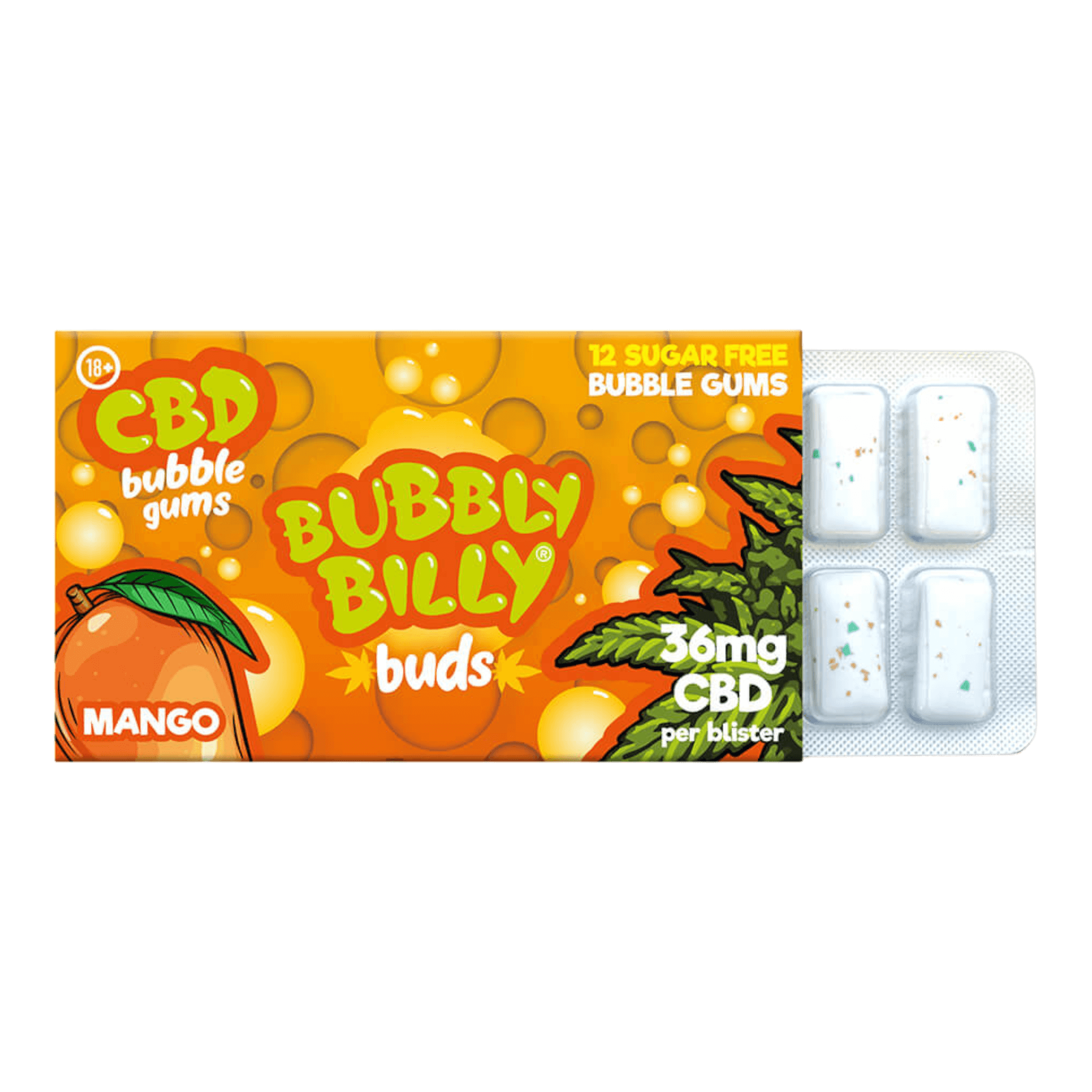 Chewing Gum Mango 🥭 17mg CBD