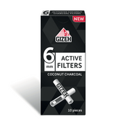 Filtros de carbón 6mm GIZEH